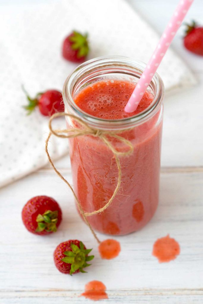 Schnelles Erdbeer-Smoothie Rezept