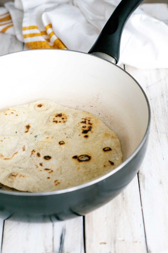 Tortillas aus Dinkelmehl selber machen - einfaches Rezept