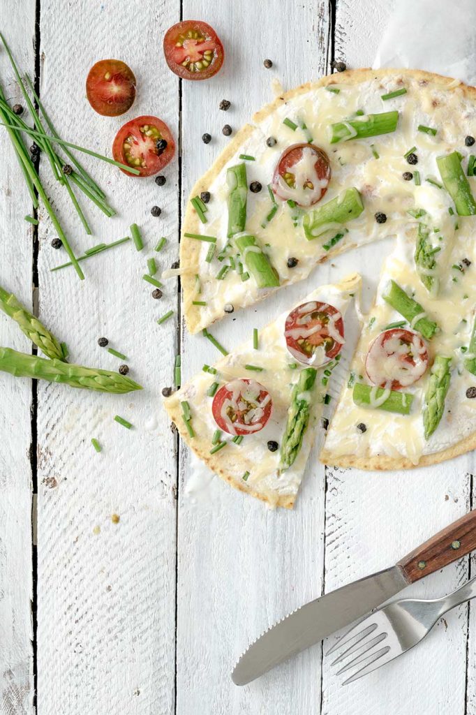 Überbackene Tortillas - Rezept für schnellste Pizza