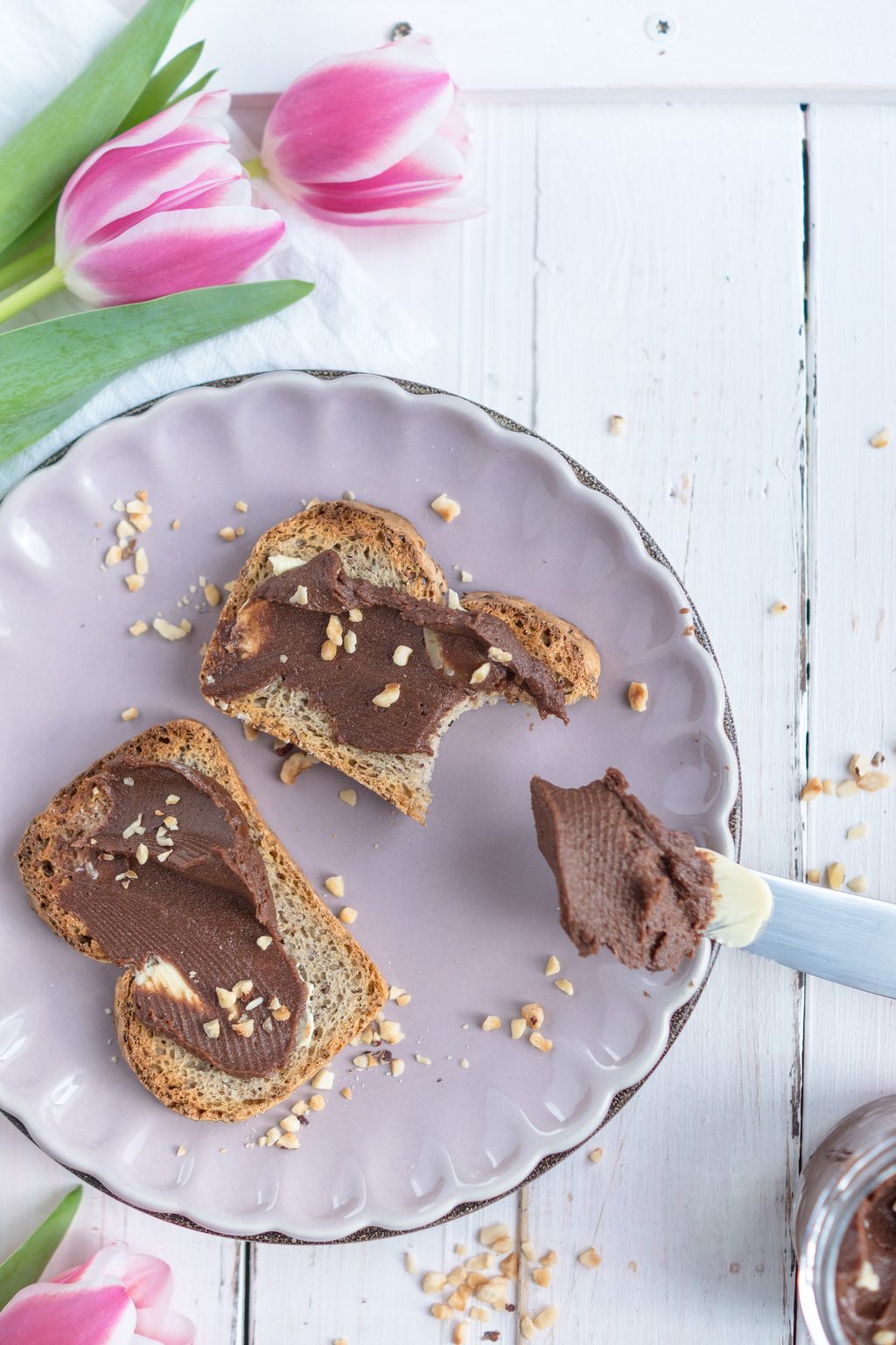 Schokoladenaufstrich selber machen - vegan und ohne Zuckerzusatz